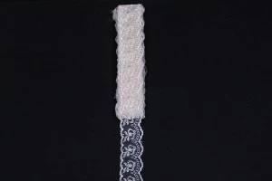 Organza gestickt Breite 40 mm - 9,14 Meter je Stück-3