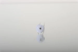 Épinge décorative en métal avec perle et strass en forme de rose (largeur 12 mm) - 20 pièces-3