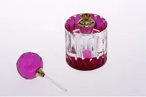 Flacon en cristal de 10ml avec aiguille et bouchon en cristal-1