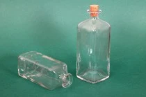 Μπουκάλι γυάλινο 500 ml για ποτά ή λάδι