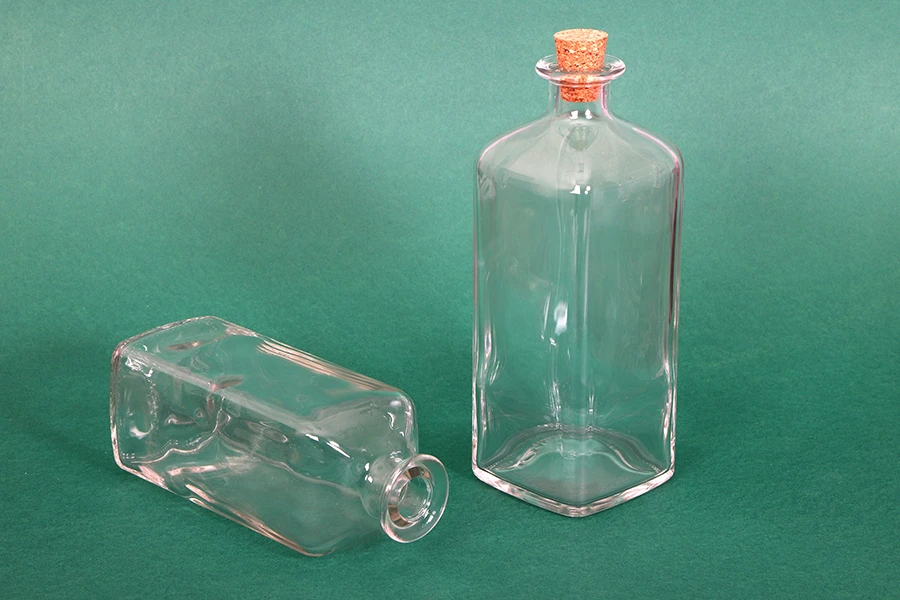 Μπουκάλι γυάλινο 500 ml για ποτά ή λάδι