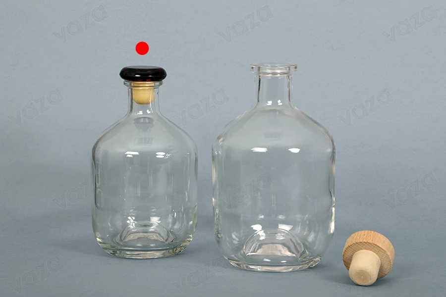 Cylindrical 500ml spirit glass bottle-image_group