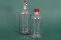 Μπουκάλι γυάλινο κυλινδρικό 700 ml για ποτά Μπουκάλι γυάλινο κυλινδρικό 700 ml για ποτά