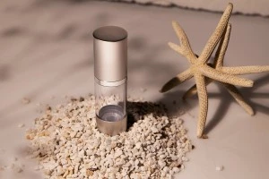 30ml Airless-Cremeflasche mit transparentem Acrylgehäuse und Aluminiumdeckel-7