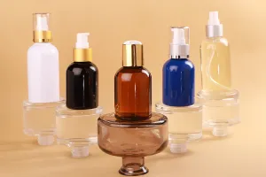 100ml PET bottle in different colors with PP 24/410 finish  - available in a package with 12 pcs-3