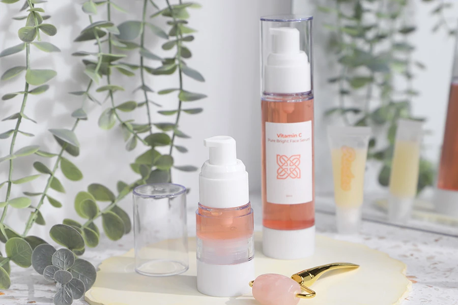 100 ml airless acrylic bottle for cream