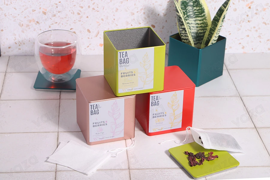 Metal storage box 85x85x85 square in various colors-image_group