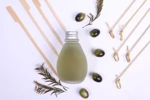 100 ml Glas-Sandstrahlflasche mit Aluminiumverschluss – 6 Stück-3