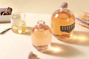 Bouteille élégante de 500 ml avec bouchon et bouchon-5