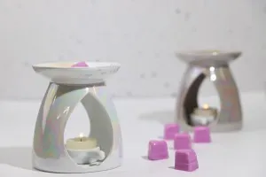 Ceramic burner for wax melts and oils-3