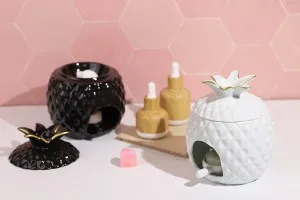 Ceramic burner for wax melts and oils-3