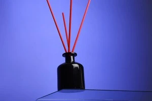 250 ml glass bottle in black color suitable for room fragrance-6