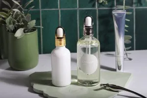 Couvercle en aluminium « cloche » avec sucette blanche pour compte-gouttes de 5 à 100 ml-3