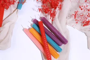 Beeswax Candle Making Kit in various colors (5 sheets)-9