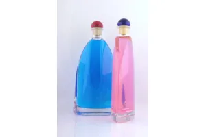Stylish 500ml glass bottle for olive oil and spirits-7