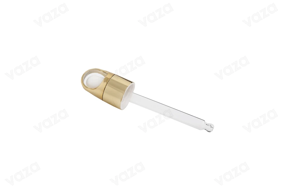 Aluminum basket cover with white rubber head for 5ml-100ml droppers-image_group