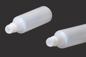 Μπουκάλι 100 ml πλαστικό, ημιδιάφανο με ροή και καπάκι-5