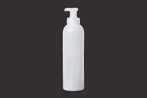 Πλαστικό στρόγγυλο μπουκάλι 250ml με αντλία-1