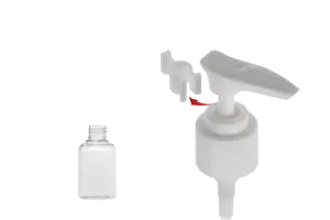 PET-Flasche 50ml mit Pumpe für Schampoo in einer Packung mit 12 Stücken-5