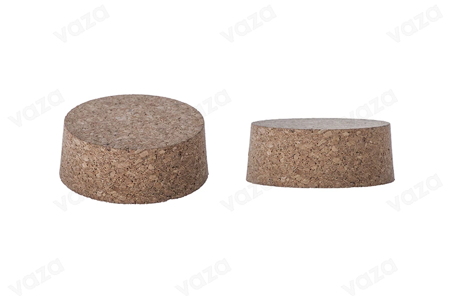 Wide natural conical Cork for jars 30x80/75 mm Wide natural conical Cork for jars 30x80/75 mm-image_product