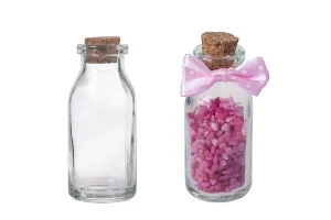 15ml pharmacy glass bottle with cone cork-1