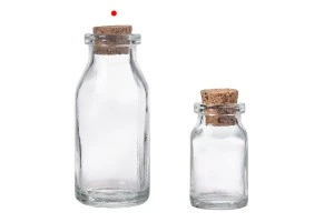 15ml pharmacy glass bottle with cone cork-5