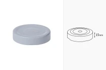 Capuchon Twist Off 63 Deep blanc avec flip Capuchon Twist Off 63 Deep blanc avec flip