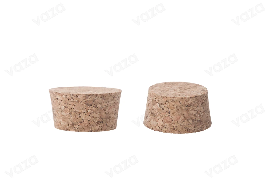 Bouchon conique naturel de dimensions 18 x 35/30 mm - pour Twist Off 43 Bouchon conique naturel de dimensions 18 x 35/30 mm - pour Twist Off 43-photo_produit