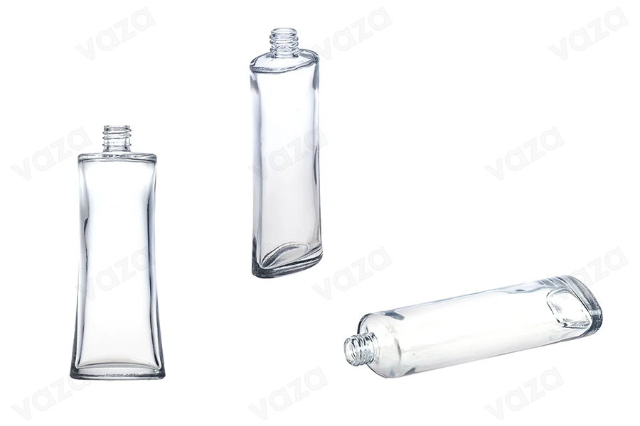 Flacon de parfum en verre ovale de 100 ml (18/415) Flacon de parfum en verre ovale de 100 ml (18/415)-photo_produit