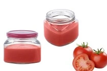 Τρίγωνο βάζο για σάλτσες, μέλι 370 ml - 42 τμχ Τρίγωνο βάζο για σάλτσες, μέλι 370 ml - 42 τμχ