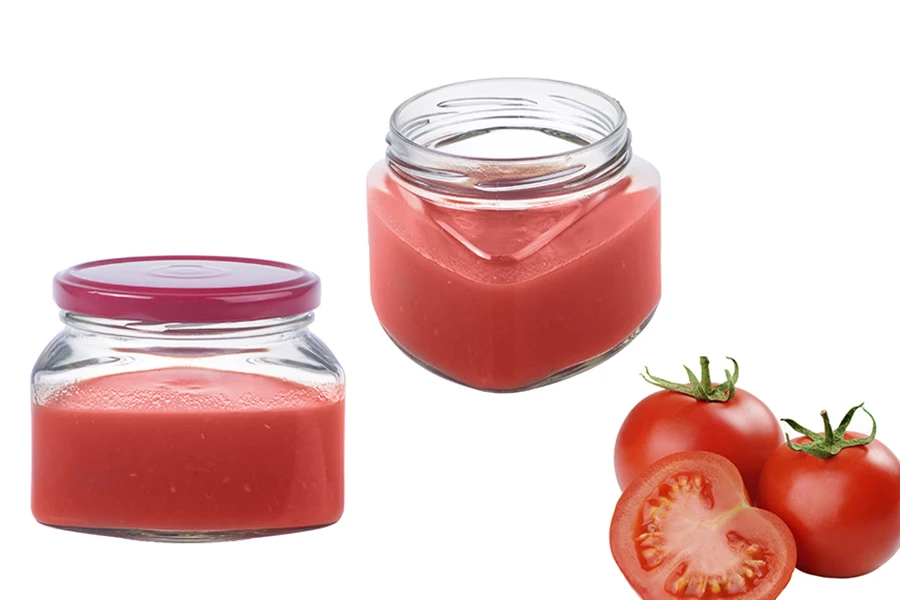Τρίγωνο βάζο για σάλτσες, μέλι 370 ml - 42 τμχ Τρίγωνο βάζο για σάλτσες, μέλι 370 ml - 42 τμχ