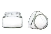 Τρίγωνο βάζο για σάλτσες, μέλι 370 ml - 42 τμχ Τρίγωνο βάζο για σάλτσες, μέλι 370 ml - 42 τμχ