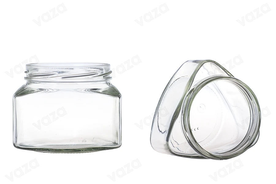 Τρίγωνο  βάζο για σάλτσες, μέλι 370 ml - 42 τμχ-εικόνα_προϊοντική