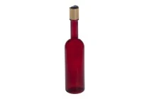 Braune Kunststoffflasche 250ml mit disk top Deckel