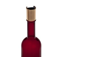 Bottiglia di plastica 250 ml caramello con coperchio disc top-5