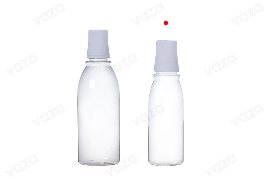 Μπουκάλι 250 ml πλαστικό με ασφάλεια στο καπάκι Μπουκάλι 250 ml πλαστικό με ασφάλεια στο καπάκι-