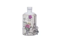 Bottiglia di profumo Decoupage con rubinetto 500 ml * Bottiglia di profumo Decoupage con rubinetto 500 ml *