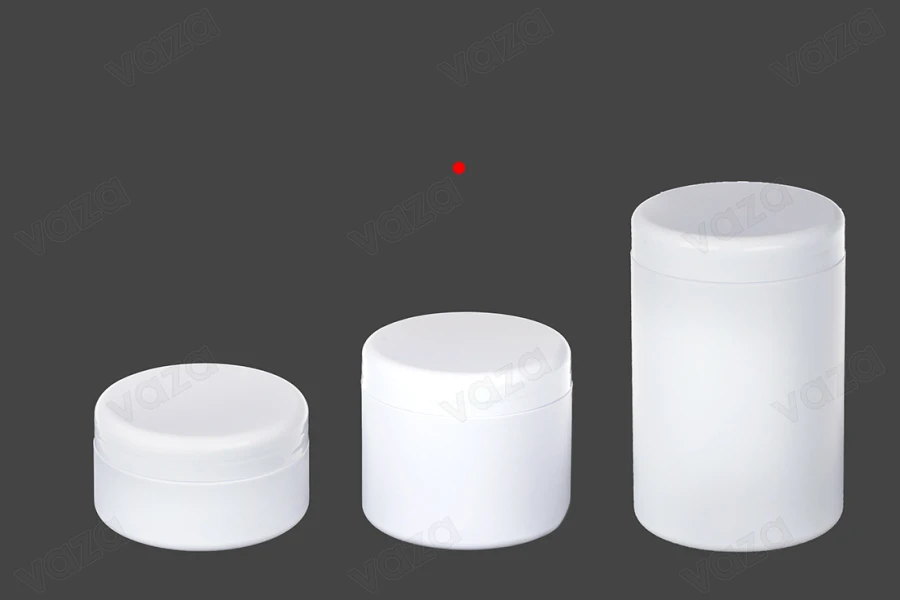Βαζάκι πλαστικό 500 ml λευκό ή διάφανο χωρίς καπάκι Βαζάκι πλαστικό 500 ml λευκό ή διάφανο χωρίς καπάκι-εικόνα_σύνθεση