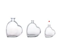 Bouteilles pour faveurs de mariage de 50 ml en forme de coeur Bouteilles pour faveurs de mariage de 50 ml en forme de coeur