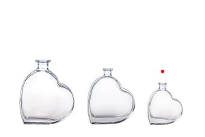 50ml heart shaped glass bottle for wedding favors-6