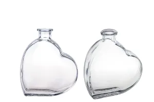 200ml heart shaped glass bottle for wedding favors-1
