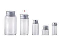 Μπουκαλάκι γυάλινο 30 ml με καπάκι αλουμινίου σε συσκευασία 12 τεμαχίων Μπουκαλάκι γυάλινο 30 ml με καπάκι αλουμινίου σε συσκευασία 12 τεμαχίων