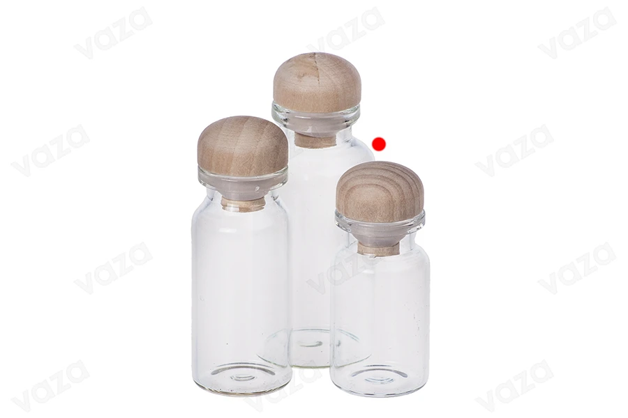 Mini 8ml glass jars for favors with cork stoppers-εικόνα_διαστάσεις