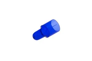 Couvercle / capuchon en plastique pour pipette en 4 couleurs : marron, bleu, vert et transparent (pour les pipettes avec couvercle en aluminium)-8