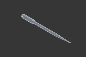 Compte-gouttes en plastique de 3 ml avec graduation - Lot de 100 pièces-1