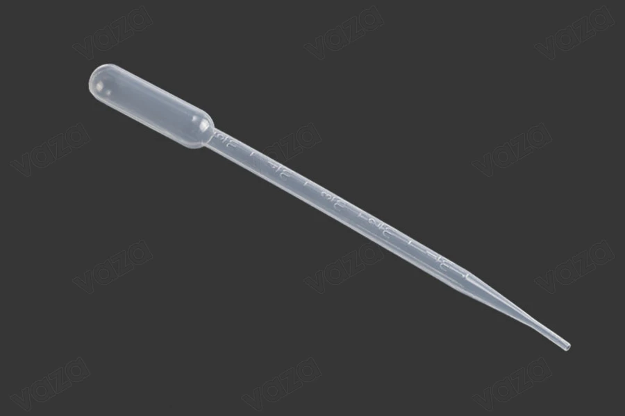 Σταγονόμετρο πλαστικό 5 ml με διαβάθμιση - Συσκευασία 100 τεμαχίων-εικόνα_προϊοντική