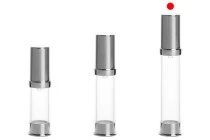 Tubo airless in acrilico per crema da 15 ml. Tubo airless in acrilico per crema da 15 ml.