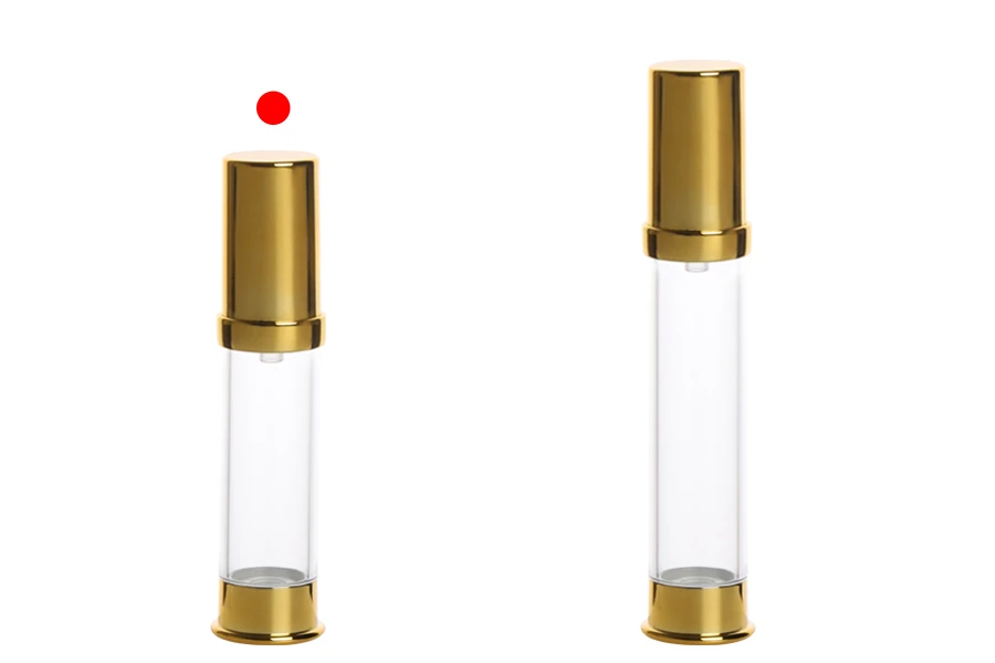 Tube acrylique airless pour crème de 10 ml Tube acrylique airless pour crème de 10 ml