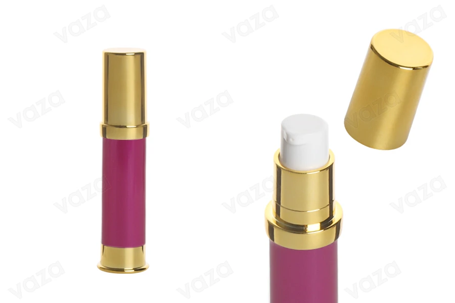 Tube en acrylique airless de 10 ml pour crème - 12 pcs Tube en acrylique airless de 10 ml pour crème - 12 pcs-photo_produit