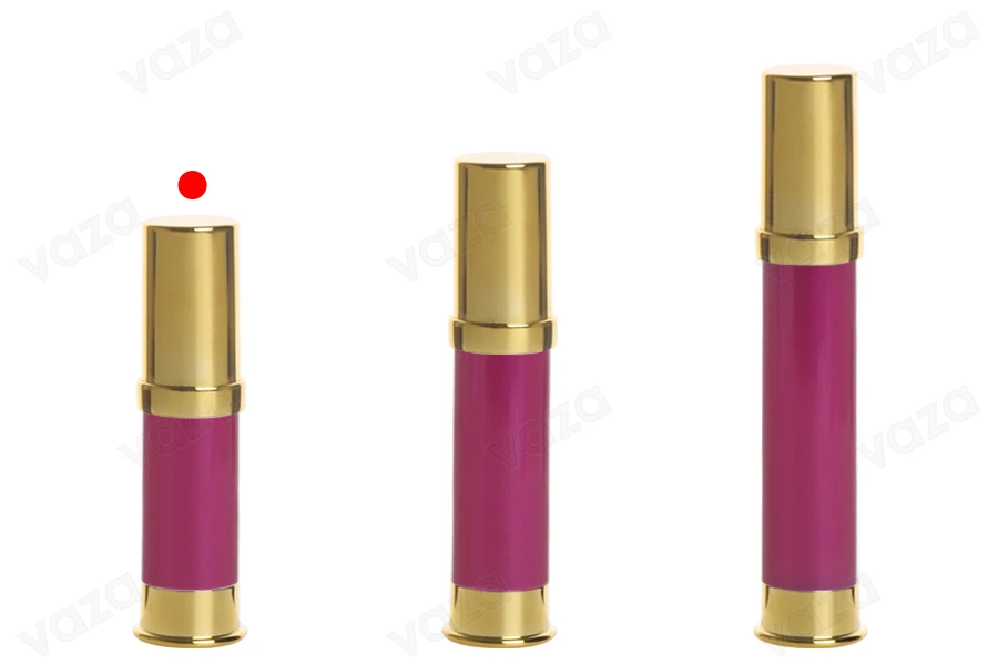 Σωληνάριο airless 5 ml ακρυλικό για κρέμα - 12 τμχ-εικόνα_σύνθεση